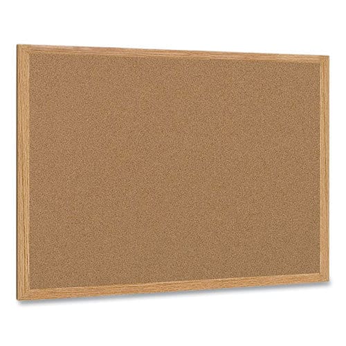 MasterVision Earth Cork Board 72 X 48 Natural Surface Oak Wood Frame - School Supplies - MasterVision®