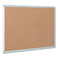 MasterVision Earth Cork Board 72 X 48 Natural Surface Silver Aluminum Frame - School Supplies - MasterVision®