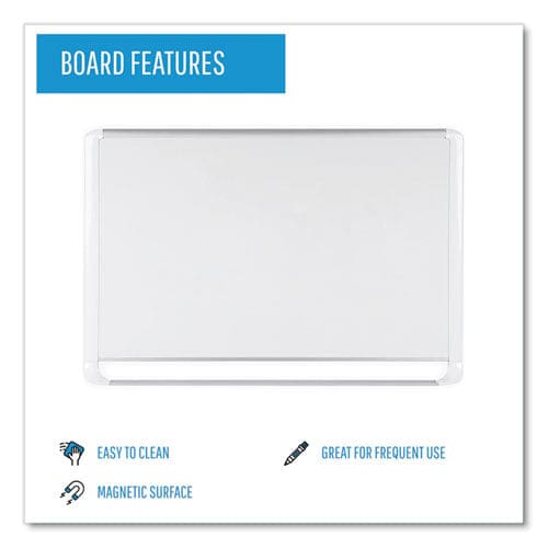 MasterVision Gold Ultra Magnetic Dry Erase Boards 72 X 48 White Surface White Aluminum Frame - School Supplies - MasterVision®