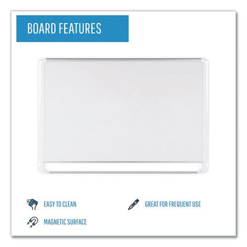 MasterVision Gold Ultra Magnetic Dry Erase Boards 96 X 48 White Surface White Aluminum Frame - School Supplies - MasterVision®