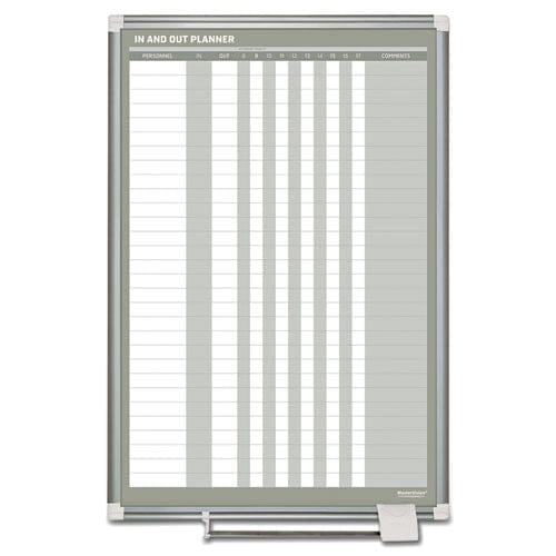 MasterVision In-out Magnetic Dry Erase Board 24 X 36 White Surface Silver Aluminum Frame - School Supplies - MasterVision®