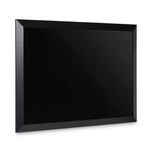 MasterVision Kamashi Wet-erase Board 36 X 24 Black Surface Black Wood Frame - School Supplies - MasterVision®