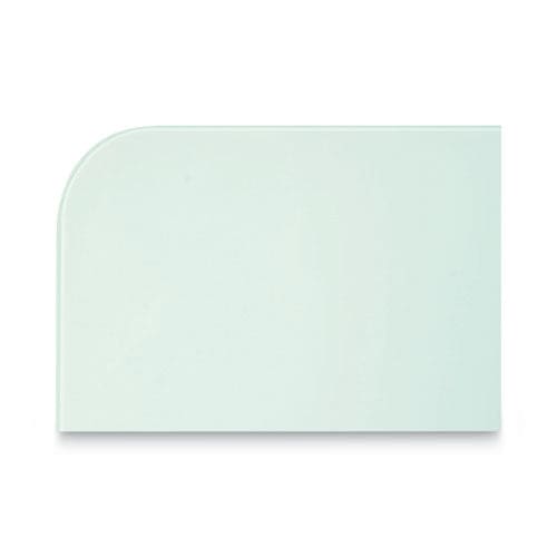 MasterVision Magnetic Glass Dry Erase Board 60 X 48 Opaque White Surface - School Supplies - MasterVision®