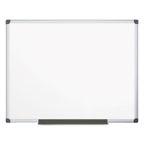 MasterVision Porcelain Value Dry Erase Board 48 X 72 White Surface Silver Aluminum Frame - School Supplies - MasterVision®