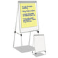 MasterVision Silver Easy Clean Dry Erase Quad-pod Presentation Easel 45 To 79 High Silver - School Supplies - MasterVision®