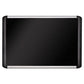 MasterVision Soft-touch Bulletin Board 96 X 48 Black Fabric Surface Aluminum/black Aluminum Frame - School Supplies - MasterVision®