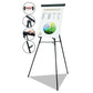 MasterVision Telescoping Tripod Display Easel Adjusts 38 To 69 High Metal Silver - School Supplies - MasterVision®