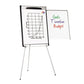 MasterVision Tripod Extension Bar Magnetic Dry-erase Easel 39 To 72 High Black/silver - School Supplies - MasterVision®