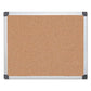 MasterVision Value Cork Bulletin Board With Aluminum Frame 24 X 36 Natural Surface Silver Aluminum Frame - School Supplies - MasterVision®