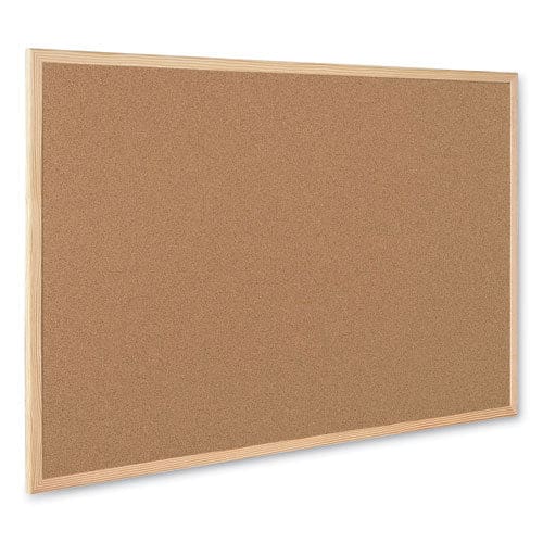 MasterVision Value Cork Bulletin Board With Oak Frame 36 X 48 Natural Surface Oak Oak Frame - School Supplies - MasterVision®