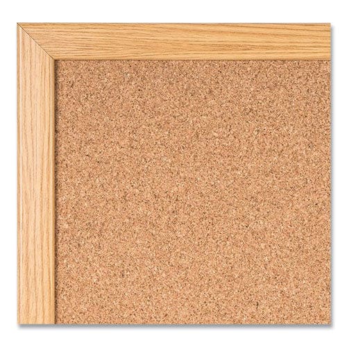 MasterVision Value Cork Bulletin Board With Oak Frame 36 X 48 Natural Surface Oak Oak Frame - School Supplies - MasterVision®