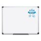 MasterVision Value Lacquered Steel Magnetic Dry Erase Board 18 X 24 White Surface Silver Aluminum Frame - School Supplies - MasterVision®