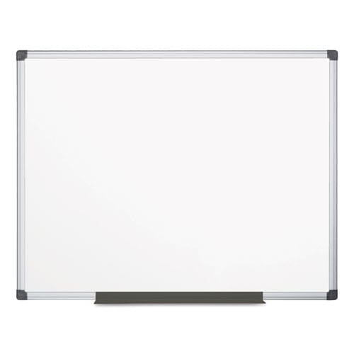 MasterVision Value Lacquered Steel Magnetic Dry Erase Board 24 X 36 White Surface Silver Aluminum Frame - School Supplies - MasterVision®