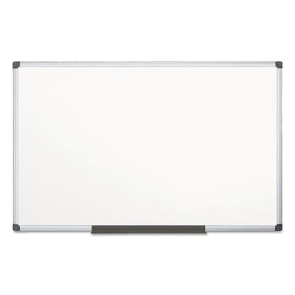 MasterVision Value Melamine Dry Erase Board 48 X 96 White Surface Silver Aluminum Frame - School Supplies - MasterVision®