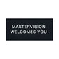 MasterVision White Plastic Set Of Letters Numbers And Symbols Uppercase 1h - School Supplies - MasterVision®