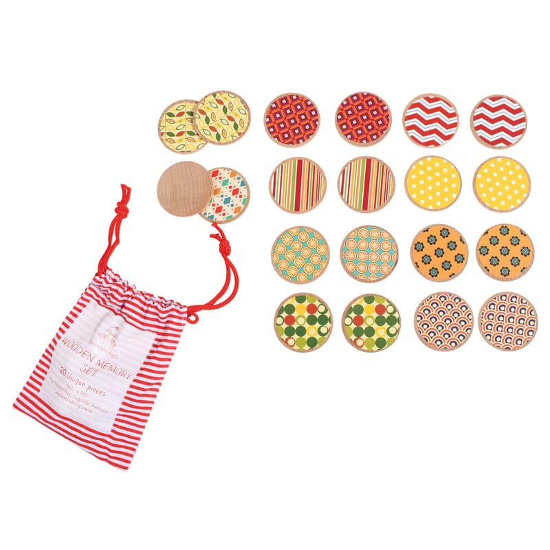 Matching Pairs Retro Memory Set (Pack of 2) - Patterning - Learning Advantage