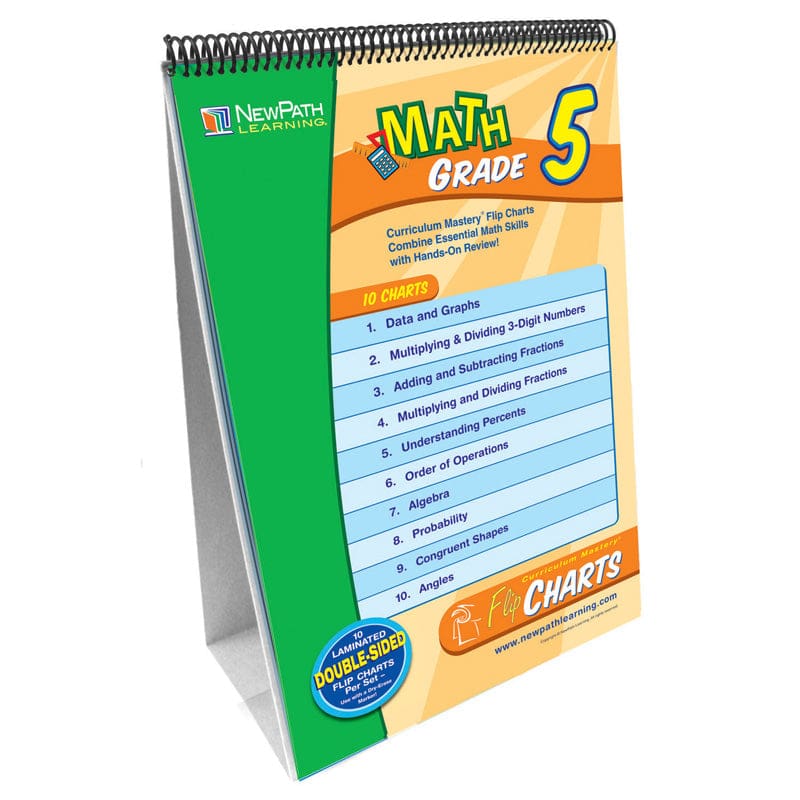 Math Flip Chart Set Gr 5 - Math - Newpath Learning