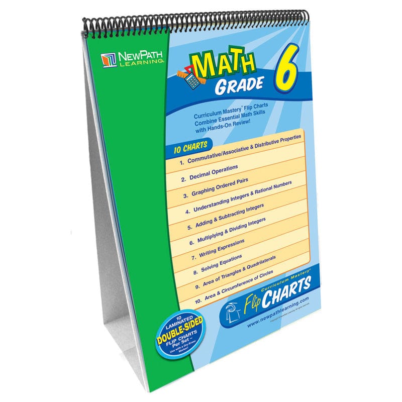 Math Flip Chart Set Gr 6 - Math - Newpath Learning