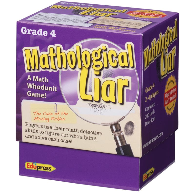 Mathological Liar Gr 4 (Pack of 2) - Math - Teacher Created Resources