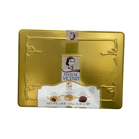 Matilde Vicenzi Matilde Vicenzi Holiday Cookies Tin, 25.4 oz.