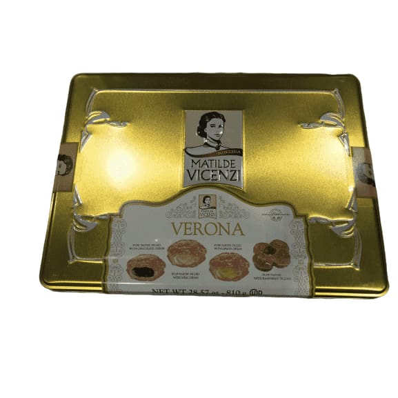 Matilde Vicenzi Verona Pastries Cookies 28.57 Oz Tin - ShelHealth.Com