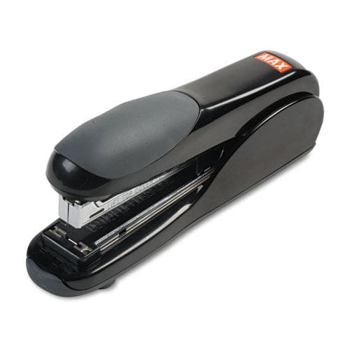 MAX Flat-clinch Full Strip Standard Stapler 30-sheet Capacity Black - School Supplies - MAX