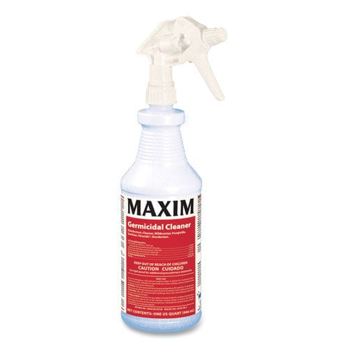 Maxim Germicidal Cleaner Lemon Scent 1 Gal Bottle 4/carton - School Supplies - Maxim®