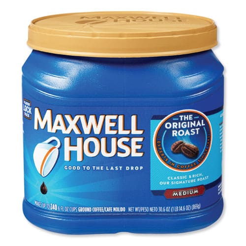 Maxwell House Coffee Decaffeinated Ground Coffee 29.3 Oz Can - Food Service - Maxwell House®