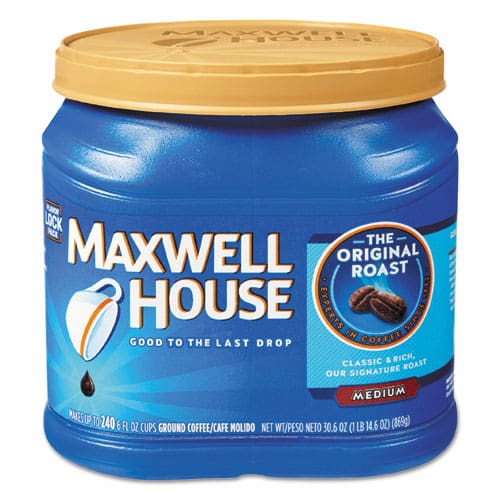 Maxwell House Coffee Regular Ground 1.1 Oz Pack 42/carton - Food Service - Maxwell House®