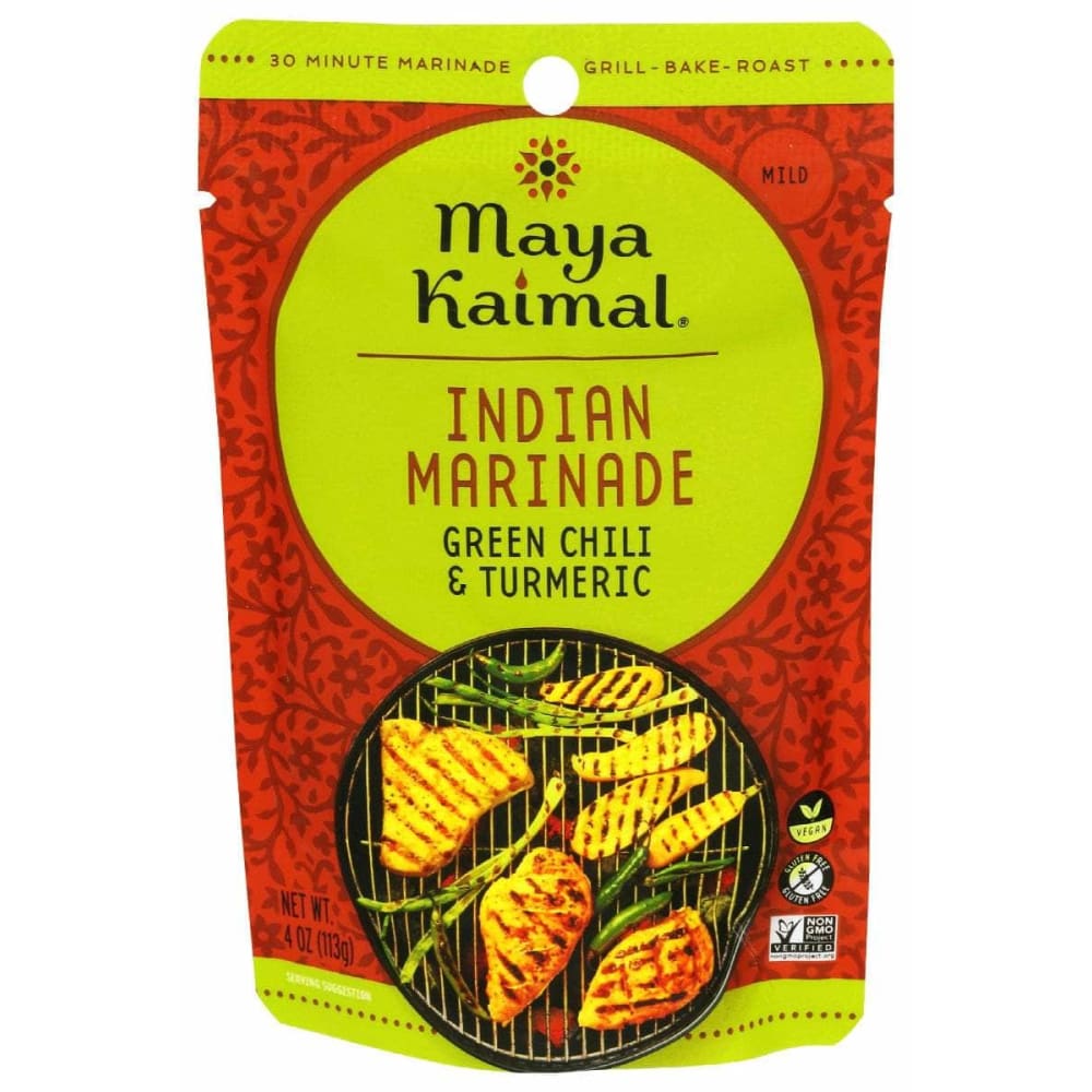 MAYA KAIMAL Maya Kaimal Marinade Green Chili Turmeric, 4 Oz