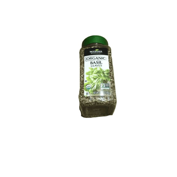 McCormick Gourmet 100% Organic Basil-2.85 oz - ShelHealth.Com