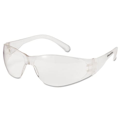 MCR Safety Checklite Safety Glasses Clear Frame Clear Lens - Office - MCR™ Safety