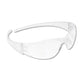 MCR Safety Checkmate Wraparound Safety Glasses Clr Polycarbonate Frame Coated Clear Lens 12/box - Office - MCR™ Safety