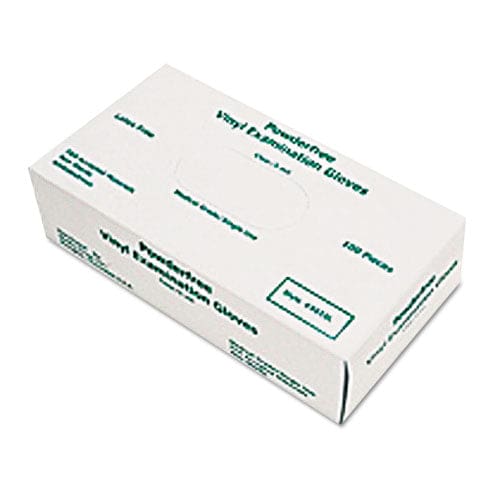 MCR Safety Disposable Vinyl Gloves Large 5 Mil Medical Grade 100/box - Janitorial & Sanitation - MCR™ Safety