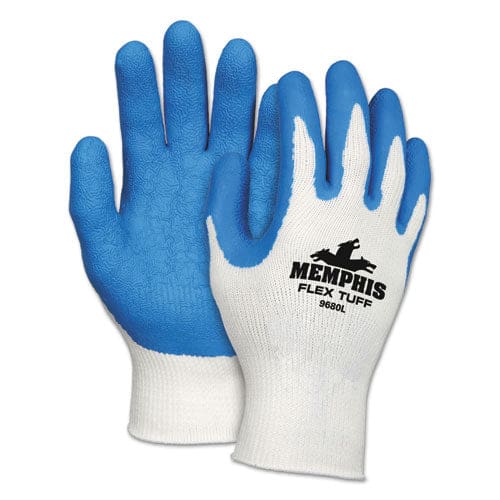 MCR Safety Flextuff Latex Dipped Gloves Gray X-large 12 Pairs - Janitorial & Sanitation - MCR™ Safety