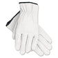 MCR Safety Grain Goatskin Driver Gloves White X-large 12 Pairs - Janitorial & Sanitation - MCR™ Safety