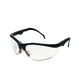 MCR Safety Klondike Plus Safety Glasses Black Frame Clear Lens - Office - MCR™ Safety