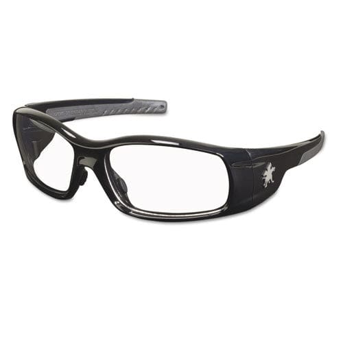 MCR Safety Swagger Safety Glasses Black Frame Clear Lens - Office - MCR™ Safety