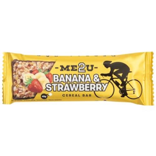 ME2U Muesli Bar with Banana& Strawberries 1.59 oz. (45 g.) - ME2U