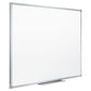 Mead Dry Erase Board With Aluminum Frame 36 X 24 Melamine White Surface Silver Aluminum Frame - School Supplies - Mead®