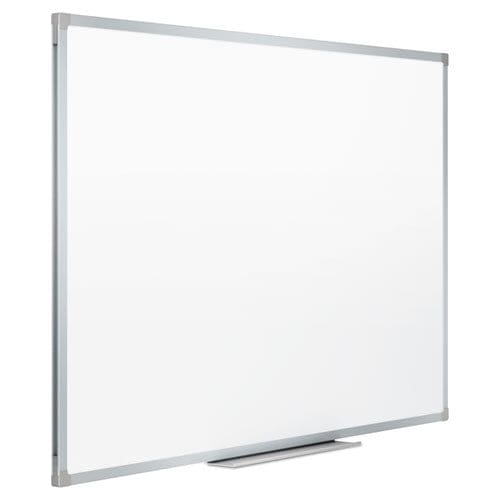 Mead Dry Erase Board With Aluminum Frame 72 X 48 Melamine White Surface Silver Aluminum Frame - School Supplies - Mead®