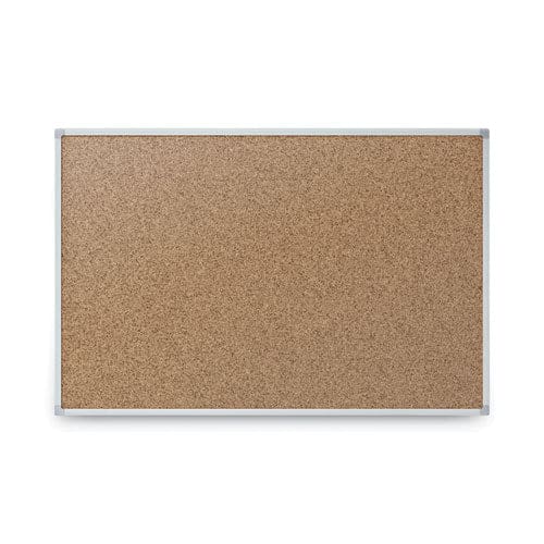 Mead Economy Cork Board With Aluminum Frame 24 X 18 Natural Surface Silver Aluminum Frame - School Supplies - Mead®