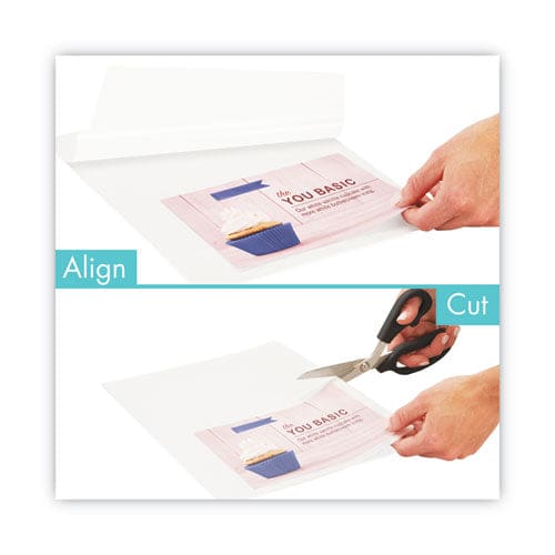 Mead Ezalign Thermal Laminating Pouches 3 Mil 9 X 11.5 Gloss Clear 100/pack - Technology - Mead®