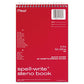 Mead Spell-write Wirebound Steno Pad Gregg Rule Randomly Assorted Cover Colors 80 White 6 X 9 Sheets - Office - Mead®