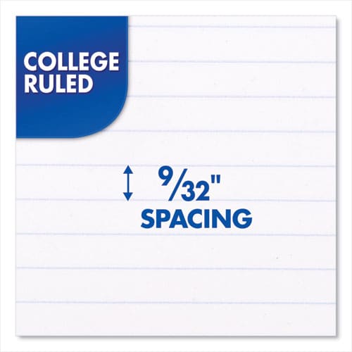 Mead Spiral Notebook 1 Subject Medium/college Rule Assorted Covers 10.5 X 8 70 Sheets 6/pack - School Supplies - Mead®