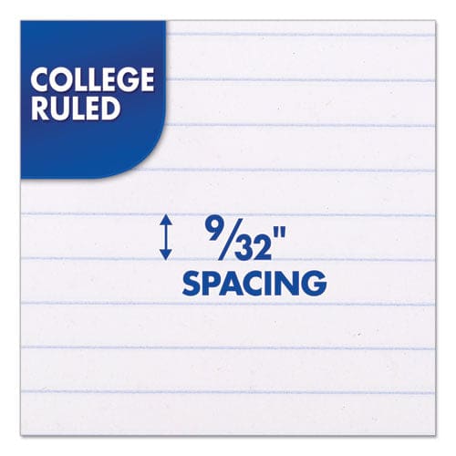 Mead Spiral Notebook 3-hole Punched 1 Subject Medium/college Rule Randomly Assorted Covers 11 X 8 100 Sheets - School Supplies - Mead®