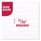 Mead Spiral Notebook 3-hole Punched 1 Subject Wide/legal Rule Randomly Assorted Covers 10.5 X 7.5 70 Sheets - School Supplies - Mead®