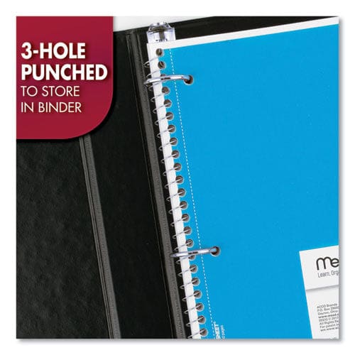 Mead Spiral Notebook 3-hole Punched 1 Subject Wide/legal Rule Randomly Assorted Covers 10.5 X 7.5 70 Sheets - School Supplies - Mead®