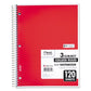 Mead Spiral Notebook 3 Subject Medium/college Rule Randomly Assorted Covers 11 X 8 120 Sheets - School Supplies - Mead®