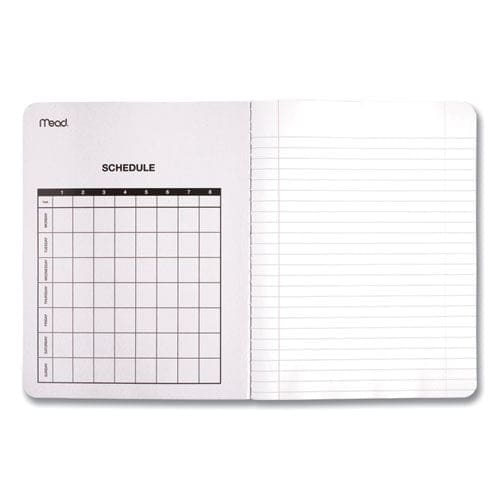 Mead Square Deal Composition Book Medium/college Rule Black Cover 9.75 X 7.5 100 Sheets - School Supplies - Mead®